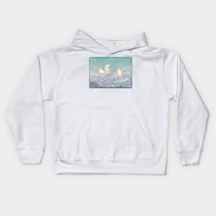 Origami ducks Kids Hoodie